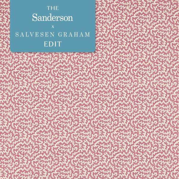 Truffle Damson Fabric by Sanderson
